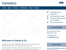 Tablet Screenshot of clarke-bookkeeping.com